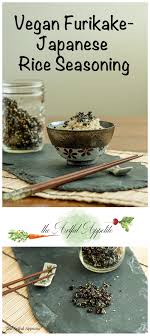 Vegan Furikake Japanese Rice Seasoning The Artful Appetite Recipe Seasoned Rice Japanese Rice Seasoned Rice Recipes
