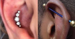 Ear Piercing Bar Ideas Ear Piercings Ear Different Ear Piercings