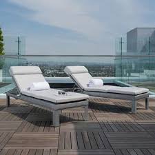 Modern Sling Chaise Lounge 2 Pack Pool Chaise Lounge Sling Chaise Outdoor Patio Chaise Lounge