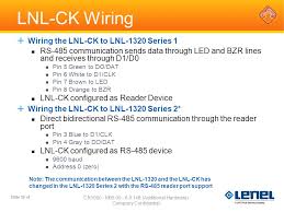 Wire the upstream host communication. Lenel Command Keypad Lnl Ck Ppt Download