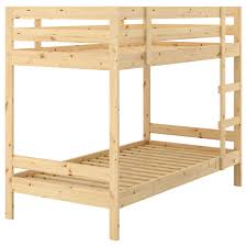 Letto a castello legno per adulti doghe comprese, trasformabile in letti singoli dimensioni: Mydal Struttura Per Letto A Castello Pino 90x200 Cm Ikea It