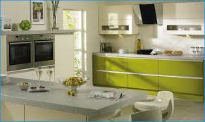 Venice Kitchen In High Gloss Olive And High Gloss Cream Finish Kitchen Interior Modern Kitchen Design Kitchen