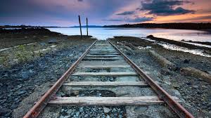 Rail Line In Hd R Wallpapers Desktop Background Images Background Images Train Wallpaper