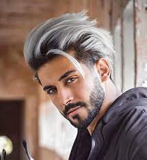 Men S Hairstyles On Instagram Thoughts On This Style Follow Mens Hairstyles For More Tag A Frie White Hair Men Men Hair Highlights Men Hair Color