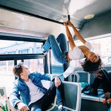 On A Bus Upside Down Thotiana Click The Link In My Bio If You Re As Confused As He Is Liza Koshy Vlog Squad Lizzza Koshy