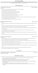 Take the keywords listed in the job posting and include your. Business Finance Manager Resume Sample Mintresume