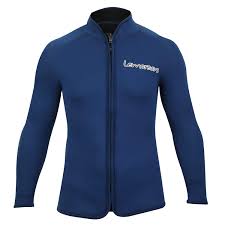 Lemorecn Adult S 3mm Wetsuits Jacket Long Sleeve Neoprene Wetsuits Top
