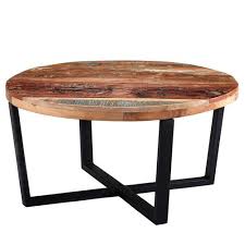 If you're looking for a custom built reclaimed wood coffee table to fit your home or office space, we can help you out! Handmade Coffee Table With Iron Legs And With Reclaimed Wooden Top At Price 52 Eur Piece In Jodhpur Id C5437185