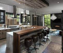 Check spelling or type a new query. 101 Kitchen Islands With Seating For 2 3 4 5 6 And 8 Chairs And Stools Industrial Kitchen Design Industrial Kitchen Island Modern Kitchen Island