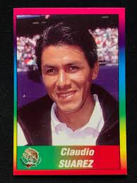 1999 Navarrete Copa America Sticker #112 CLAUDIO SUAREZ Mexico