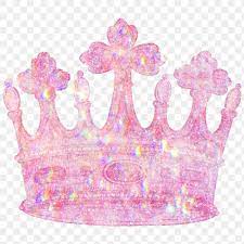 Pink Holographic Crown Sticker Overlay Design Element Free Image By Rawpixel Com Mind Crown Png Design Element Anime Stickers