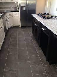 Shop floor tiles for your kitchen by a range of tile materials & options like, concrete, porcelain floor tile, laminate & vinyl kitchen flooring, natural stone flooring for kitchen at our tile store. Pin By Catherine Huddle On For The Home Kitchen Flooring Trends Modern Kitchen Flooring Slate Kitchen