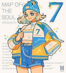 Mots 7 Version 4 An Art Print By Fresh Bobatae Cute Art Styles Bts Drawings Cute Kawaii Drawings