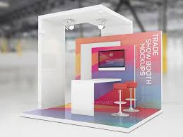 Trade Show Booth Mockups V2 More Trade Show Booth Design Tradeshow Booth Exhibition Booth Design