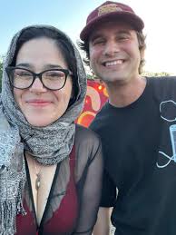 Son nicked his finger. This face stared back at him.