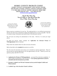 Horry County Probate Court Fill Online Printable Fillable Blank Pdffiller