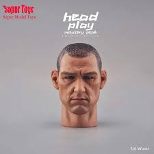 Headplay 20 Styles 1/6 Trend Solider Asian Europe Star Military Head Sculpt  Ian McKellen quintino Tarantino annibal Reno Model