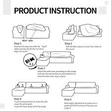 How to make a slipcover for a chaise lounge. Easy Going Stretch Sofa Slipcover 2 Pieces L Shaped Sofa Cover Sectional Couch Cover For Living Room Jacquard Fabric Chaise Lounge Slipcover With Elastic Bottom For Dogs Kids Pets X Large Lightgray Pricepulse