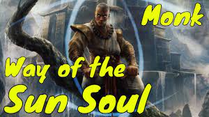 They teach that meditation can unlock the ability to unleash the indomitable light shed by the soul of every living creature. Xanathar S Guide Way Of The Sun Soul Monk D D 5e Youtube