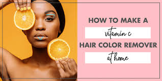 This won't lighten natural hair, but will help remove or lighten hair dye. How To Make A Natural Vitamin C Hair Color Remover 2021 Ultimate Guide