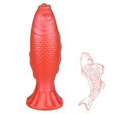 Amazon.com: Realistic Animal Dildo Large Carp Shaped Anal Plug with Strong  Suction Cup 9.64 inches Prostate Massage for Advanced Players Sex Factory  (Red) : Health & Household