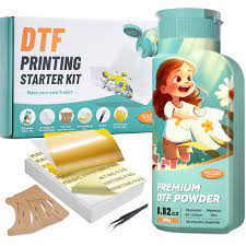 KASYU DTF Transfer Film Powder Kit for All Sublimation DTF Printer,30 Pcs  DTF Transfer Paper-1 Pcs Magic Printing Pad for NO Jamming,8.8oz DTF Powder  for All Fabric Colors : Buy Online at