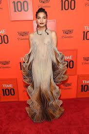 Indya Moores Naked Dress at the Time 100 Gala Is An Actual Work of Art