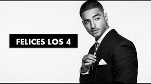 Enjoy the videos and music you love, upload original content, and share it all with friends, family, and the world on youtube. Maluma Felices Los 4 Official Letra Lyrics Youtube