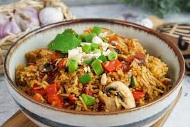 Rezept Fur Schnelle Asiatische Reispfanne Rezept Reispfanne Rezepte Reispfanne Rezept