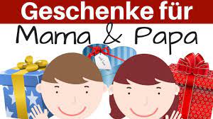 Geschenke Fur Eltern 10 Geschenkideen Fur Mutter Und Vater Youtube