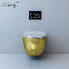 Complete the custom look of your designer bathroom with a matching painted toilet. Gold Toilet China Gold Toilet Manufacturers Suppliers Made In China