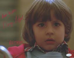 Danny Lloyd "The Shining" AUTOGRAPH Signed 'Danny Torrance' 11x14 Photo C  ACOA