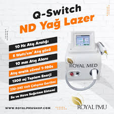 Q Switch Nd Yag Lazer Dalga Cihaz Ekran