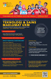 Umum sedia maklum yang isi kandungan bidang vokasional mempunyai komponen teori dan praktikal yang seimbang. Kemasukan Ke Program Pusat Kembangan Pendidikan Ukm Facebook