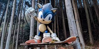 Dragon ball z is a beloved franchised with international renown. Statue Of Sonic The Hedgehog Snowboarding Mysteriously Fully Restored
