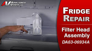 In my case, this was due to a drainage port that was blocked with ice. Samsung Rf263teaesr Refrigerator Leaking Water Filter Head Assembly Appliance Video