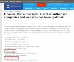 We initiated in the year of 2000 as an enterprise company and later upgraded ourselves into sdn.bhd. Jutawan Apps Antara Yang Termasuk Dalam Senarai Financial Consumer Alert List Bank Negara Malaysia Blog Sabree Hussin