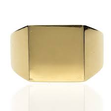 Sello Macizo Oro 18k