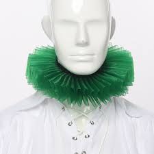 Elizabethan Neck Ruff Ruffle Collar Clown Collar Halloween Cosplay Ruff  Collar