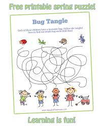 Printable Spring Puzzles For Kids Word Puzzles For Kids Mazes For Kids Printable Mazes For Kids