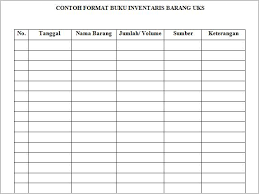 Check spelling or type a new query. Contoh Format Buku Inventaris Barang Uks Selalu Belajar