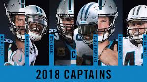 panthers announce 2018 team captains