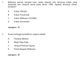 Maybe you would like to learn more about one of these? Contoh Soalan Pengetahuan Am Tentang Malaysia Bekerja Club