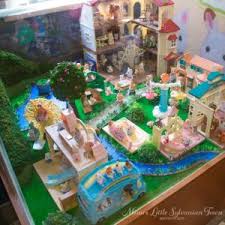 Ibaraido And Other Sylvanian Attractions Mimi S Little Sylvanian Town Calico Critters Families Baby Playroom Family Diy