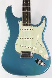 Vintage 1964 Fender Stratocaster Lake Placid Blue Custom Color W Ohsc Amp Tags Ebay Lake Placid Blue Fender Stratocaster Fender Electric Guitar