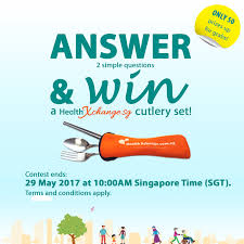 Peer health exchange is a 501(c)(3) health education organization based in oakland, california. Healthxchange Sg Giveaway Win A Healthxchange Cutlery Set Just In Time For Ramadan Only 50 Prizes Up For Grabs Simply Answer 2 Questions Provided In The Entry Form Here Https Www Surveymonkey Com R 6ry7jk5 Terms