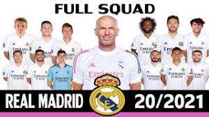 Fifa 21 real madrid galacticos 2021. Real Madrid Full Squad New Player S La Liga 20 2021 Youtube