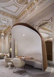 Jouin Manku Renovate And Innovate Hotel Plaza Athenee Projects And Interiors By By Jouin M Restaurant Interior Design Hotel Interior Design Luxury Restaurant