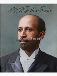 W.E.B Du Bois, co-founder of NAACP, in 1907 with signature