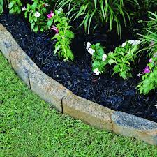 Pavestone Splitrock 10 5 In X 3 5 In X 4 In Palomino Concrete Edger 168 Pcs 147 Lin Ft Pallet 11011081 The Home Depot Pavers Backyard Landscaping Ideas Backyard Landscaping Amazing Landscaping Ideas